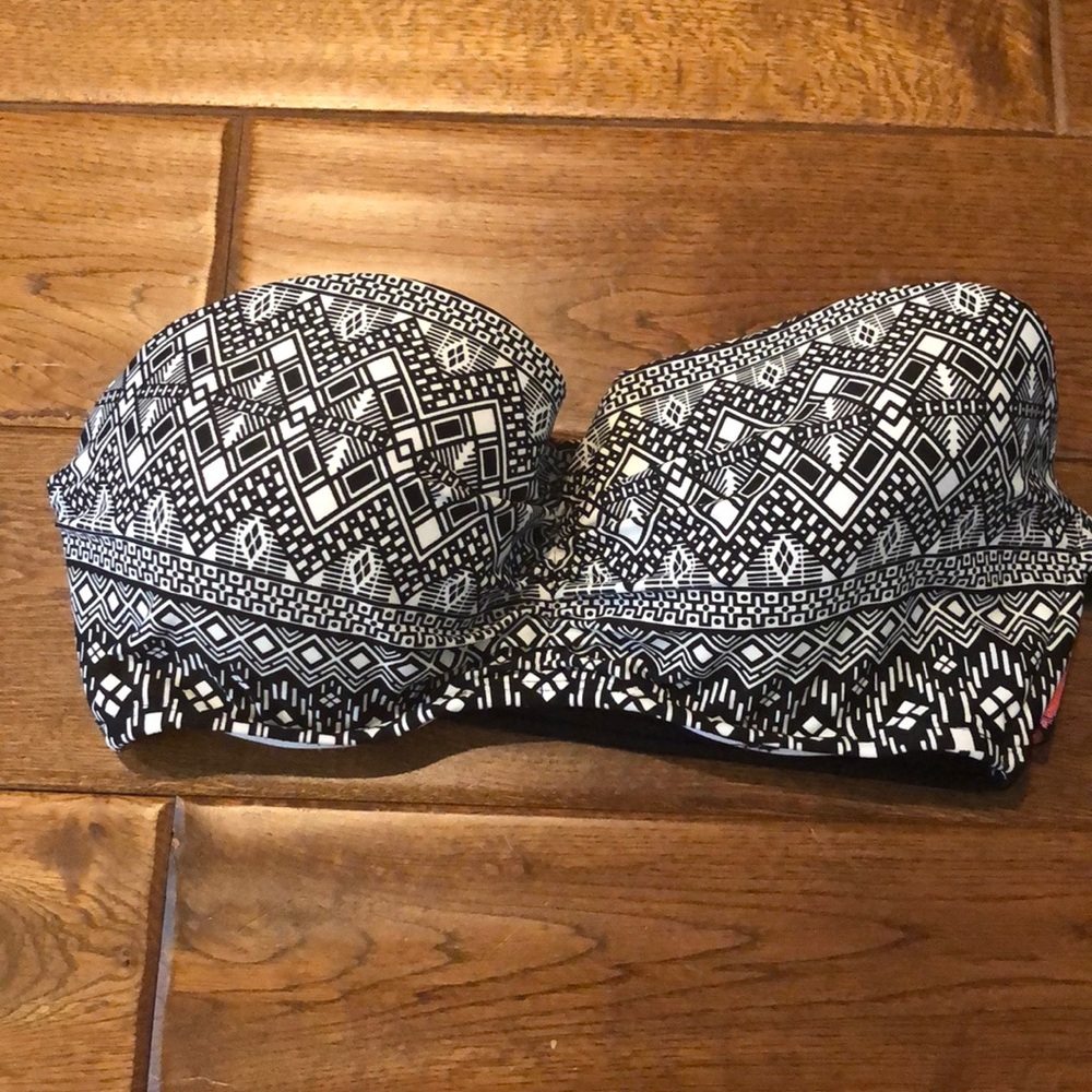 Bandeau swim top